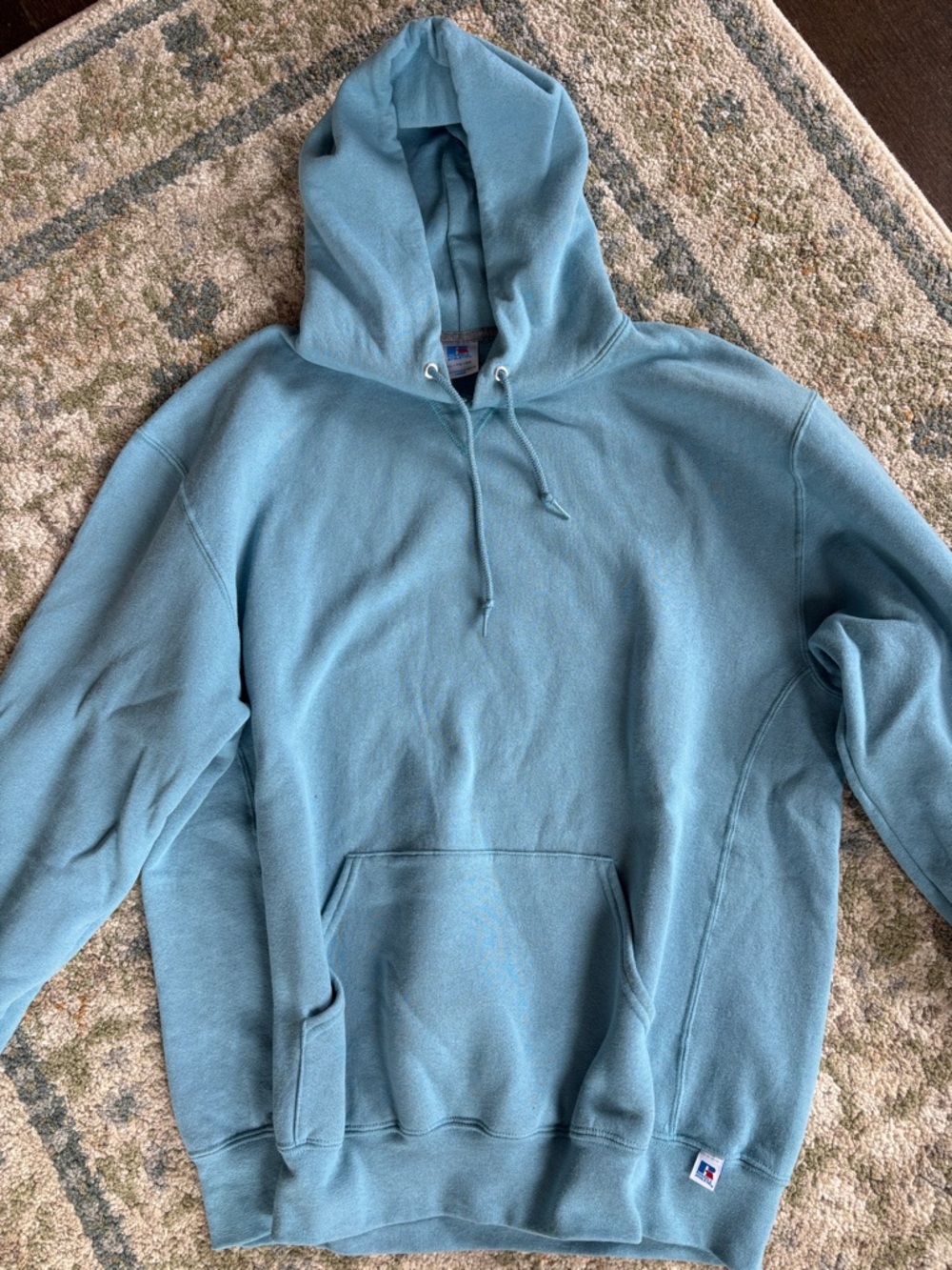 Russell Athletic Men’s Light Blue Hoodie Pullover